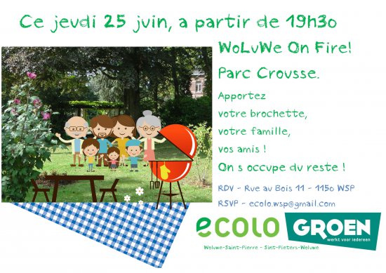 Ecolo Woluwe on FIRE