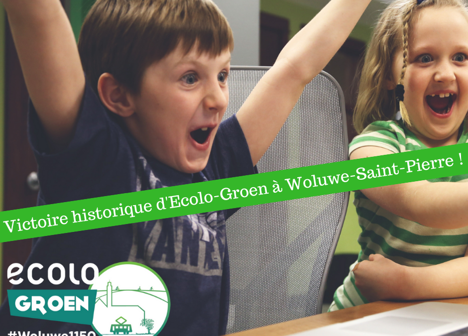 Ecolo-Groen réussi une percée historique à Woluwe-Saint-Pierre